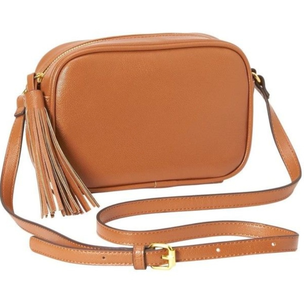 Old Navy Tassel Mini Crossbody Bag